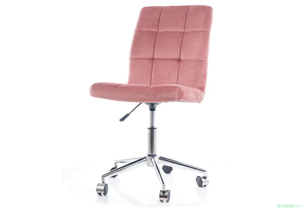 Otočné křeslo Q-020 Velvet, starorůžový Bluvel 52 Horká Nabídka