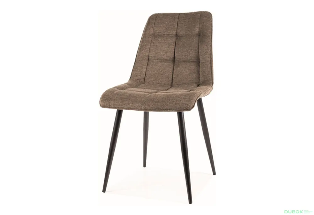 Nejlepší Volba Židle Chic Brego 77 olivový, černý kov
