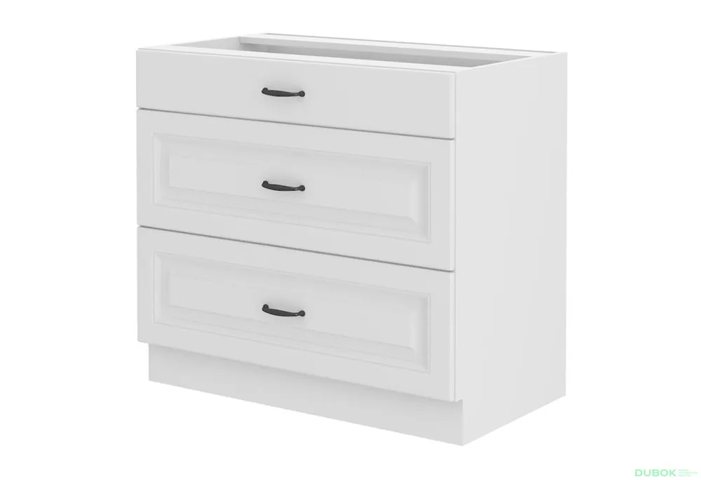 Finální Výprodej 80 D 3S BB premium box Stilo bílý / bílý