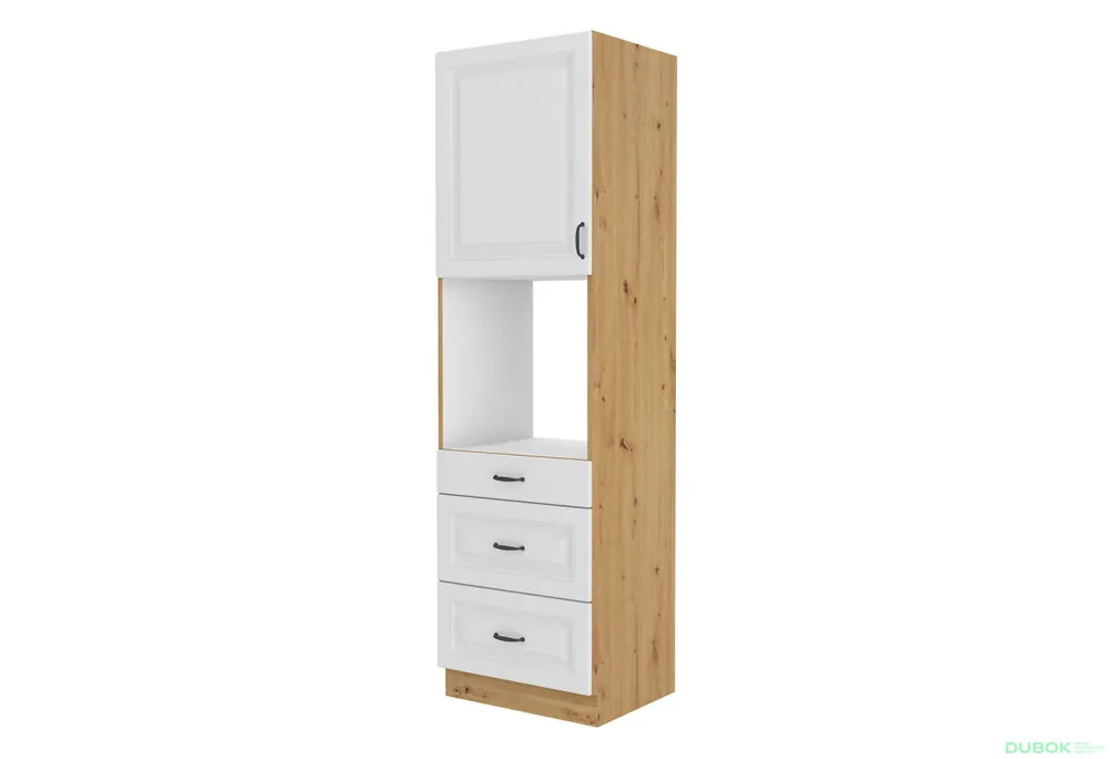 Levný 60 DPS-210 3S 1F premium box Stilo dub artisan / bílý