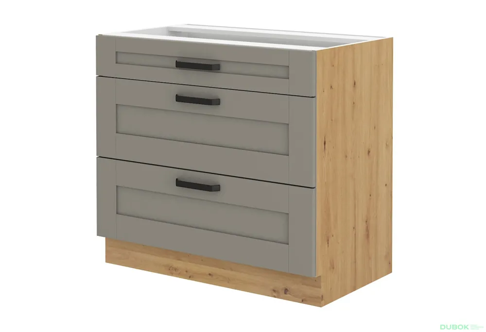 Pouze Dnes 80 D 3S BB premium box Luna artisan / clay grey