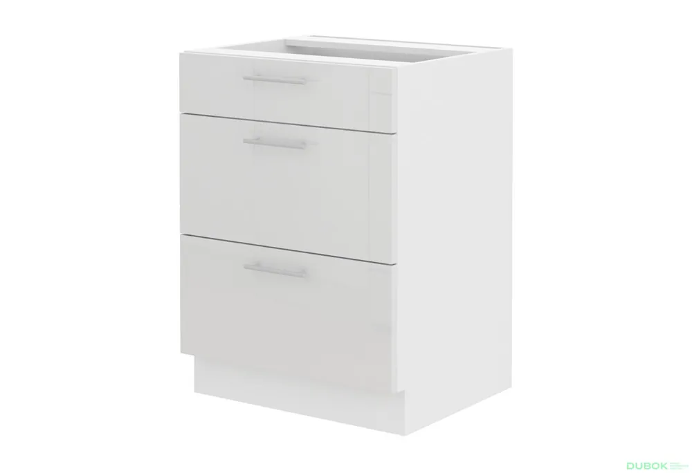 Značkový 60 D 3S BB quadro Lara bílá