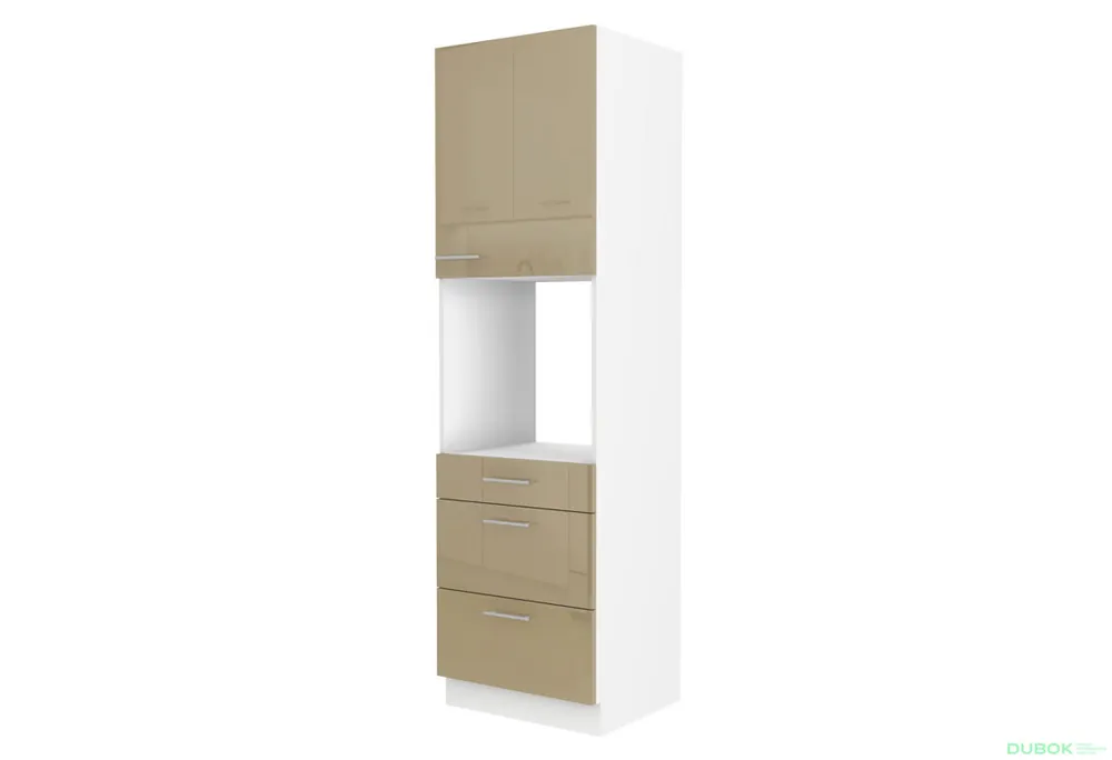 60 DPS-210 3S 1F premium box Lara bílý / cappuccino lesk Ihned K Objednání