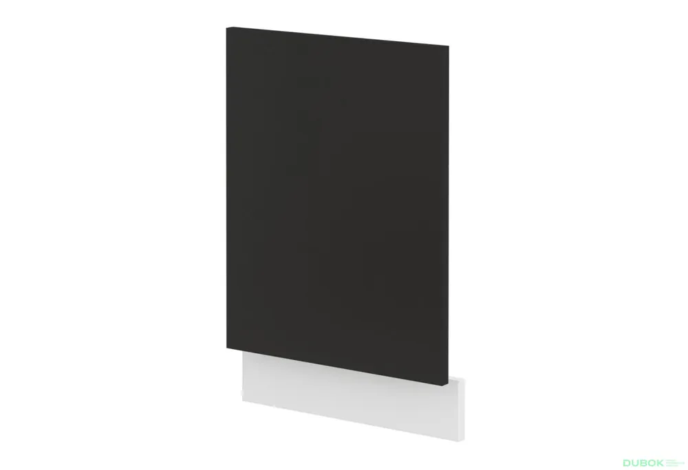 Must-Have ZM 570x446 dvířka Omega bílý / černý, pracovní deska bílá