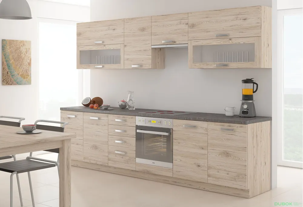 Novinka Kuchyňská sestava 2.6 m Bordeaux