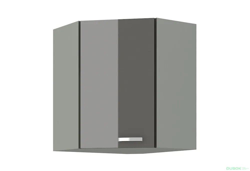 Cenový Hit 58x58 GN-72 1F Grey šedý platinový / šedý lesk