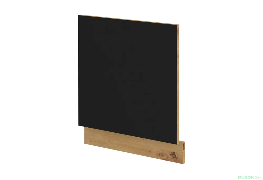 Sezónní Sleva ZM 570x596 dvířka dub artisan / černý mat Modena