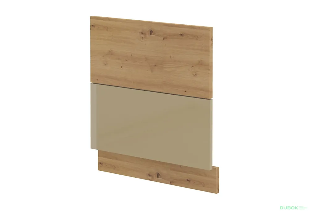 Oblíbený ZM 570x596 dvířka Artisan / cappuccino lesk