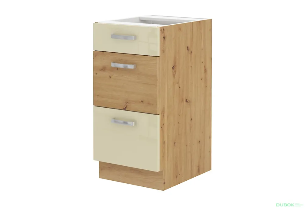 Nejprodávanější 40 D 3S BB premium box Artisan / krém lesk