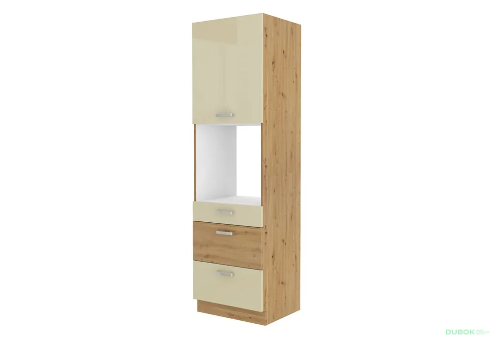 60 DPS-210 3S 1F premium box Artisan / krém lesk Sezónní Sleva