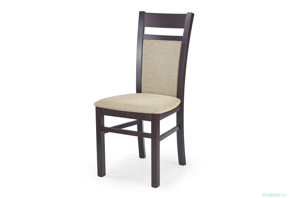 Židle Gerard 2 ciemny orzech / Torrent Beige Bezpečná Platba