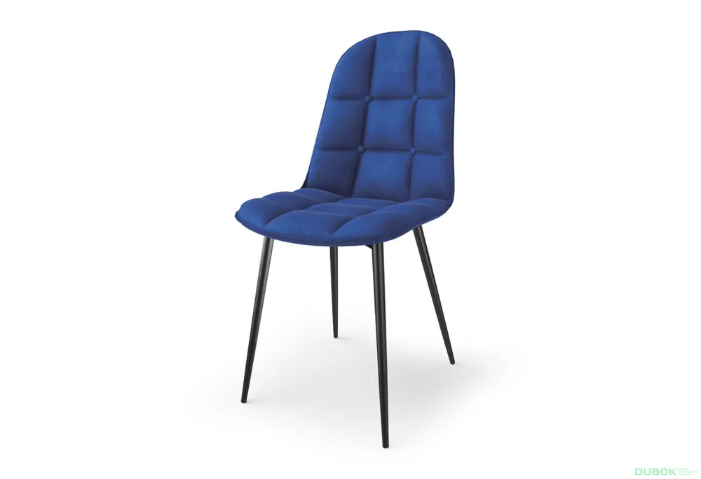 Židle K417 černý kov / látka granát Super Cena