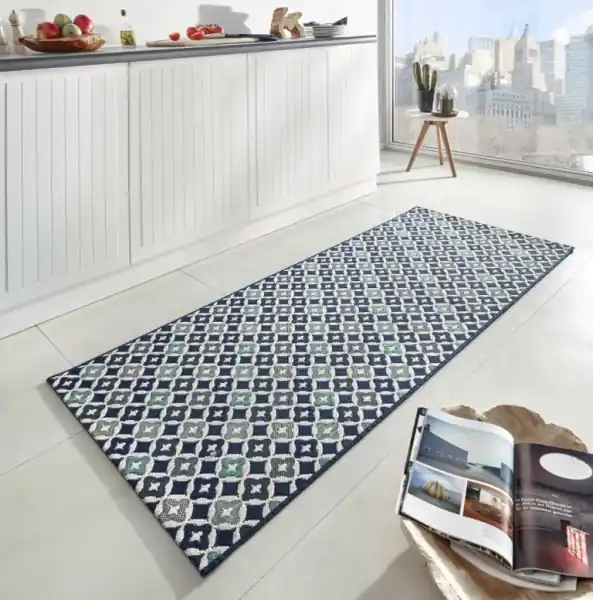 Nízká Cena Běhoun Soho 102680 Blau 80x200 cm