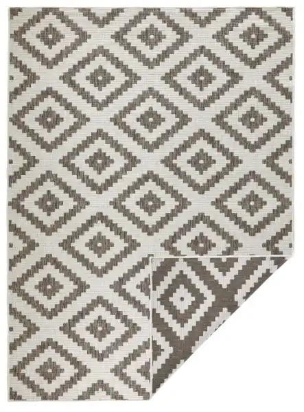 Kusový koberec Twin-Wendeteppiche 103133 braun creme Levný