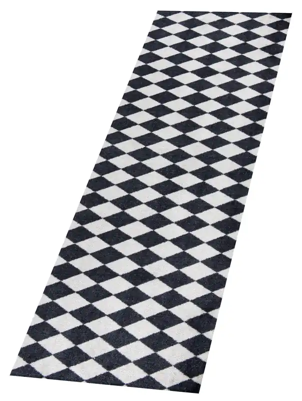 Protiskluzový běhoun Home Black Grey 103167 Nejlepší Volba