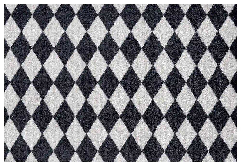 Pouze Dnes Protiskluzová rohožka Home Black Grey 103167