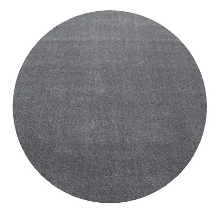 Kusový koberec Ata 7000 lightgrey kruh Autentický