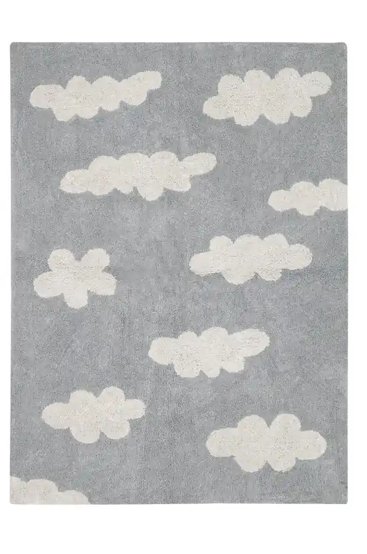 Sleva Ručně tkaný kusový koberec Clouds Grey