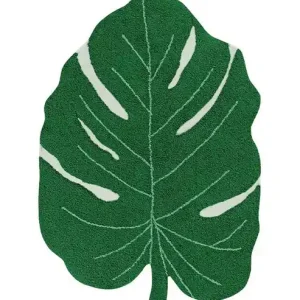 Značkový Ručně tkaný kusový koberec Monstera Leaf