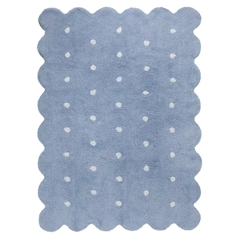 Ručně tkaný kusový koberec Biscuit Blue Nejprodávanější
