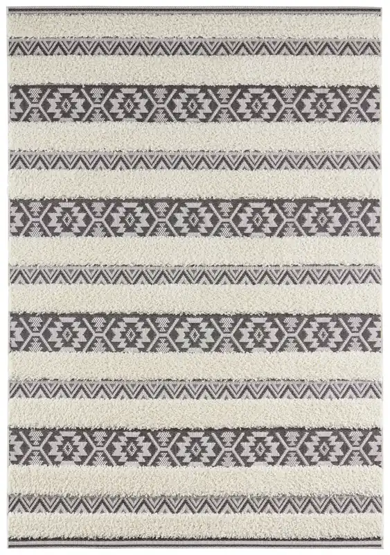 Nová Kolekce Kusový koberec Handira 103911 Creme/Black