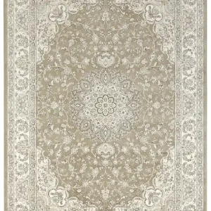 Aktuální Kusový koberec Naveh 104380 Olivgreen/Grey