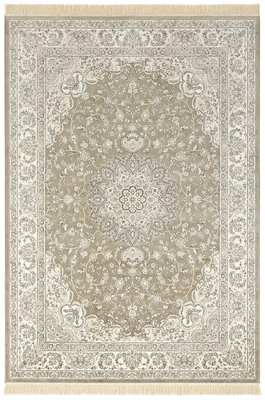 Aktuální Kusový koberec Naveh 104380 Olivgreen/Grey