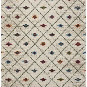 Autentický Kusový koberec Nomadic 104890 Cream Multicolored