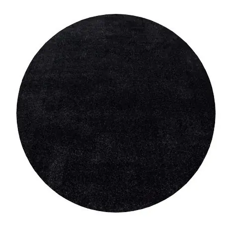 Must-Have Kusový koberec Ata 7000 anthracite kruh