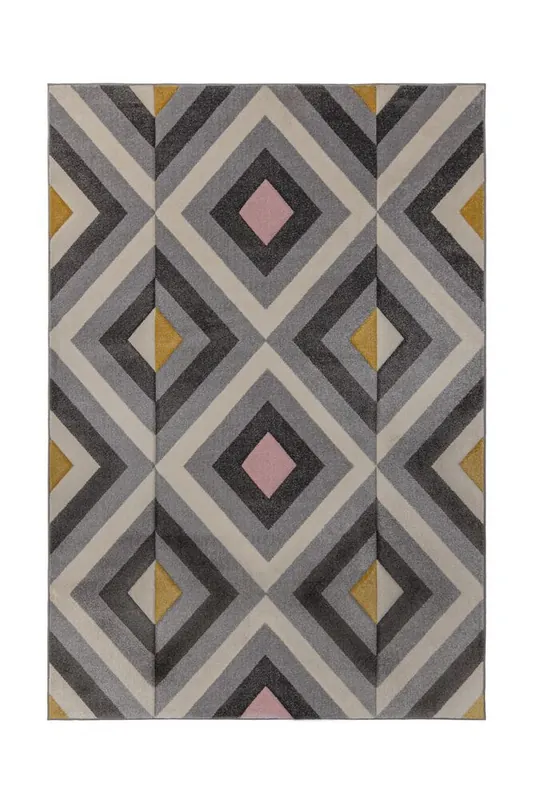 Akční Cena Kusový koberec Hand Carved Paloma Grey/Ochre/Pink