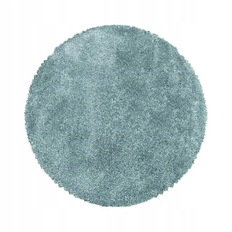 Kusový koberec Fluffy Shaggy 3500 blue kruh Autentický