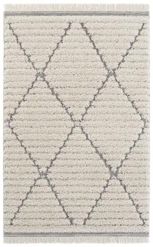 Novinka Kusový koberec New Handira 105192 Cream, Grey