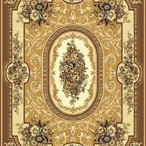 Weltom Welen kusový koberec Rokoko 9447/01 240x340cm béžová Výprodej