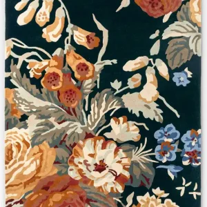 Víkendová Akce Sanderson Stapleton park 45318 170x240cm Navy Burnt Orange