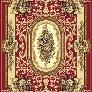 Bezpečná Platba Weltom Welen kusový koberec Rokoko 9447/02 300x400cm červená