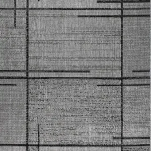 Jutex Level 20516 140x200cm stříbrno-černý Akce