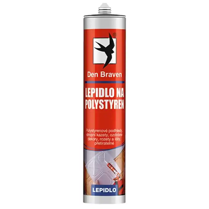 DenBraven Lepidlo na polystyren 310ml Oblíbený