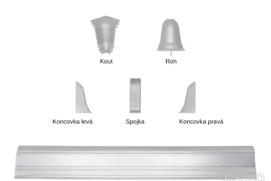 Sezónní Sleva DOLLKEN SLK 50 436A stříbrná