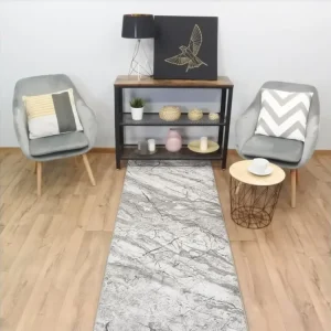 Běhoun SPOLTEX Marble b.19 šíře 100cm šedá Pouze Dnes