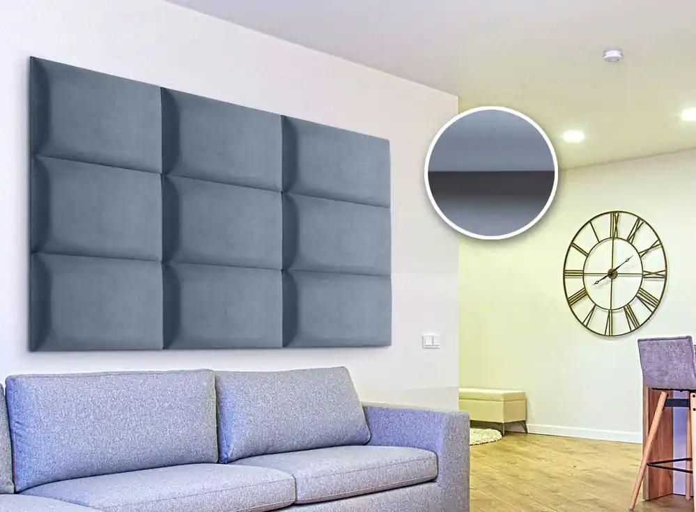 Rychlé Dodání Čalouněný panel Riviera 80 30x50cm šedá