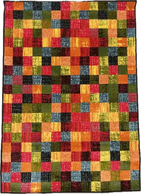 Hali Koberec Kostky Liston 11558 165 120x170cm Barevný Ihned K Objednání