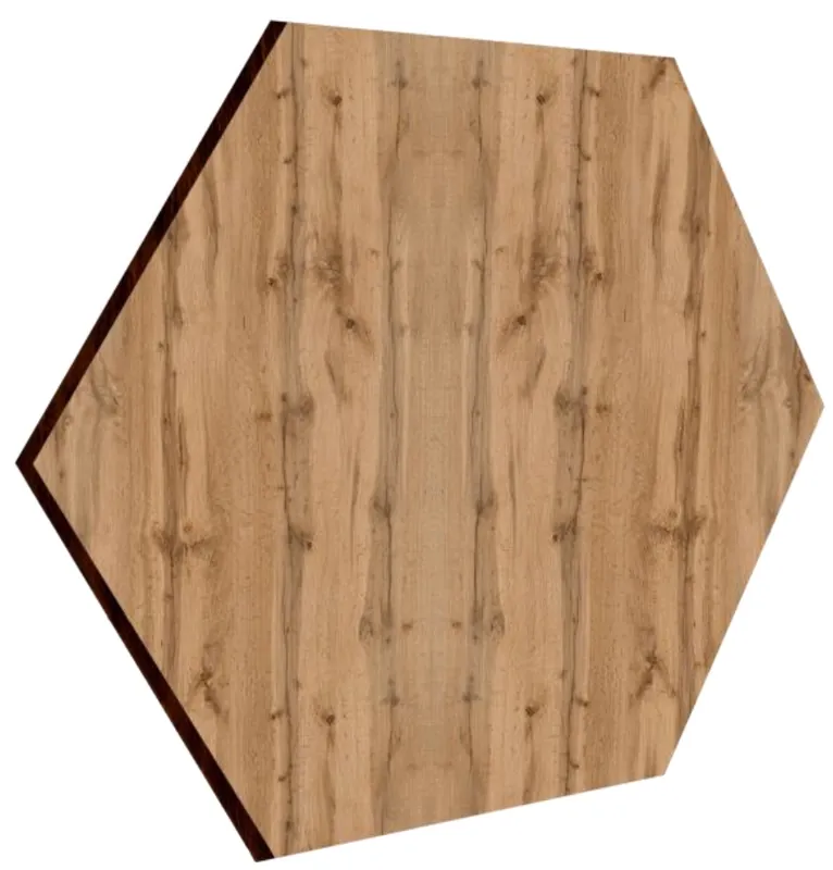 MDF panel Heksagon 30x26cm Dub Wotan Nakupujte Hned