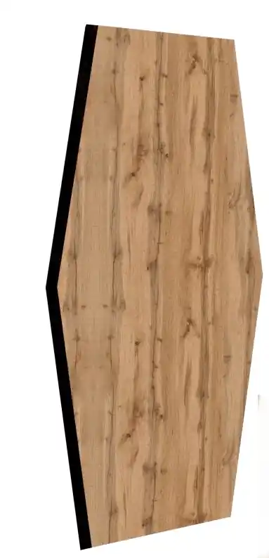 Speciální Cena MDF panel Šestiúhelník 60x30cm Dub Wotan