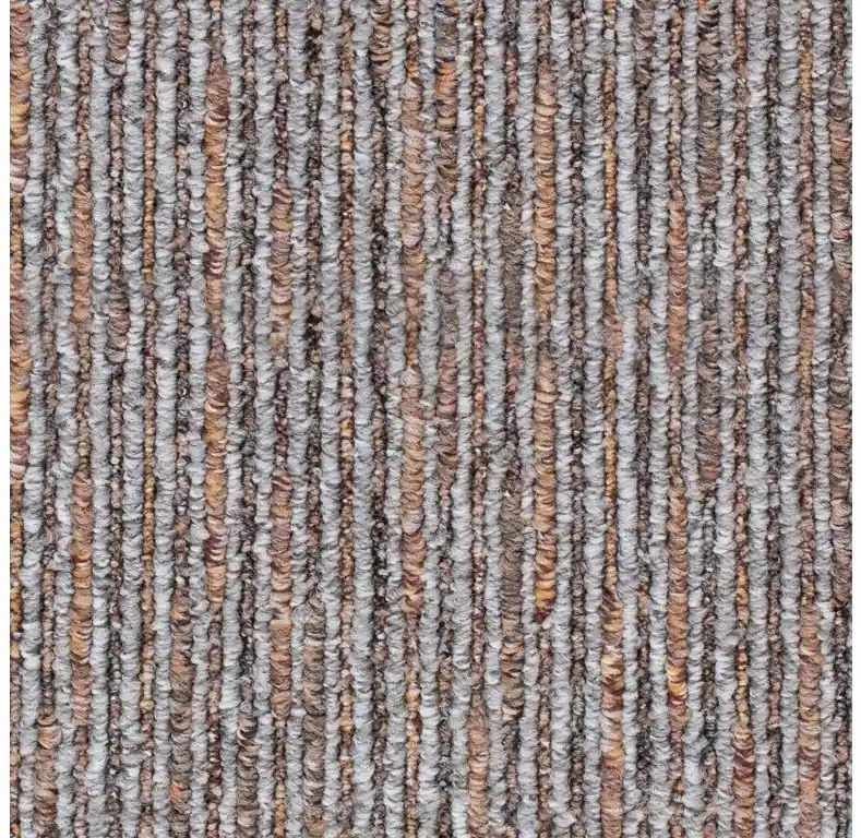 Spoltex Lines 69 metráž šedo-hnědý Výprodej
