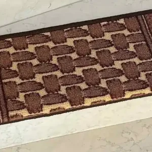 Aktuální Nášlap na schody Grenoble obdelník 24x65cm hnědý