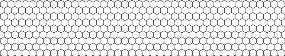 Vrácení Zdarma Kuchyňský panel ABS plast Plástve na bílém 3000x600mm 1,5mm