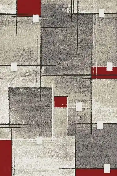 Víkendová Akce Kusový koberec Pherris 30241-0264 80x150cm Red Beige