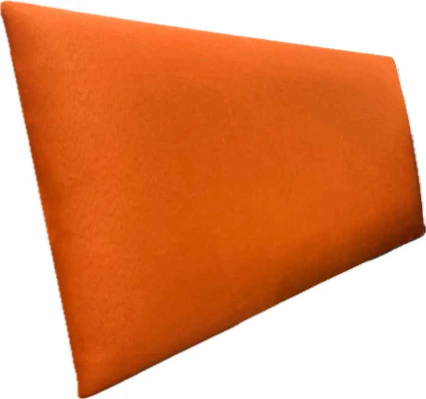 Čalouněný panel Nubuk 139 šíře 30x60cm oranžová Must-Have