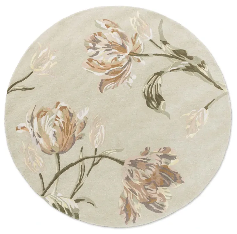 Levný Brink&Campman Laura Ashley Gosford 81307 kruh 150cm natural / sage green