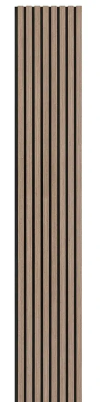 Sleva Lamelový obklad akustický 1559S 270x40cm Ořech